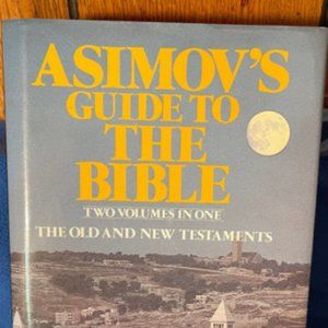 Isaac Asimov's Guide to the Bible Look at Old New Testament Two Volumes -New